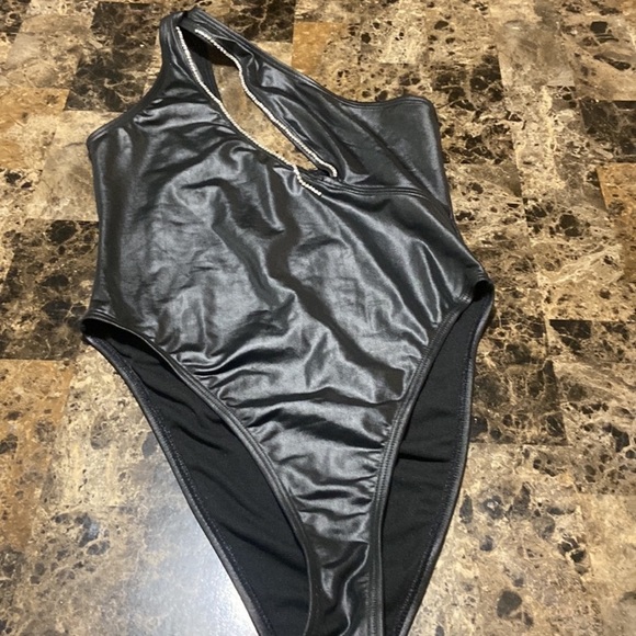 Fashion Nova rhinestone swim🖤 - Picture 6 of 8